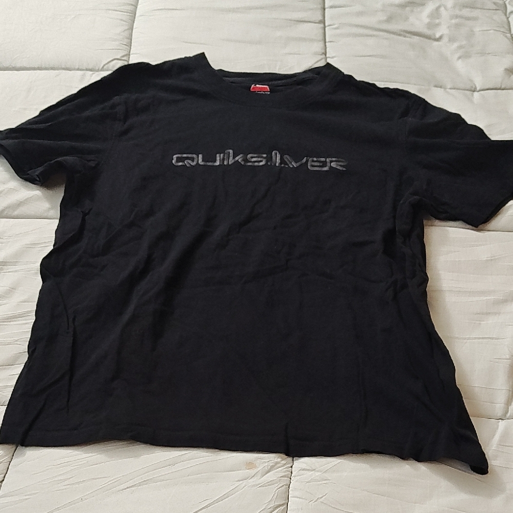 Quiksilver Charcoal Men's Short Sleeve Tee